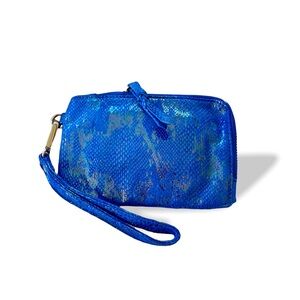 Gameday Blue Wristlet by [Brand]